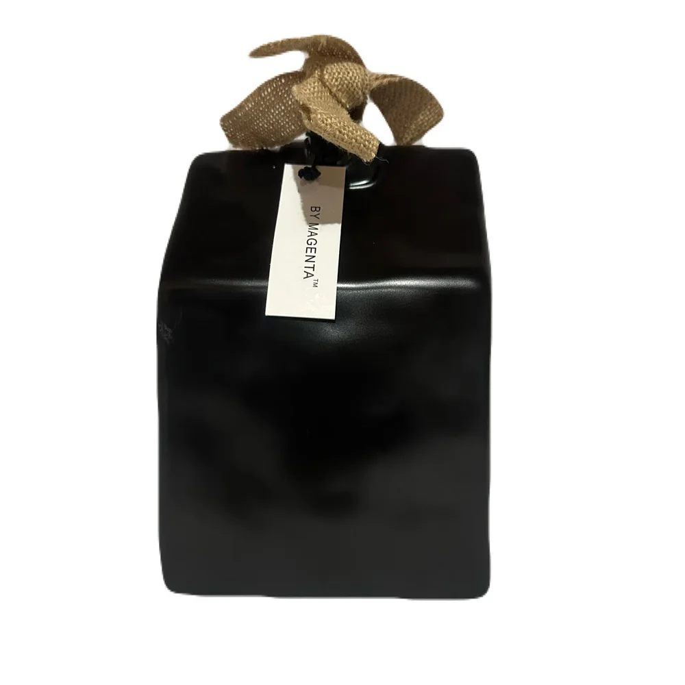 Rae Dunn Black Artisan Collection Ceramic Birdhouse